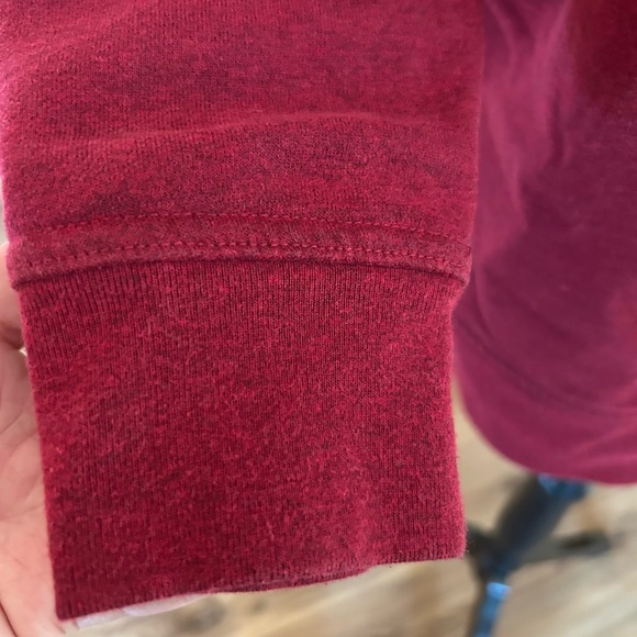 L.L. Bean Deep Red Sweatshirt - Picture 3 of 4